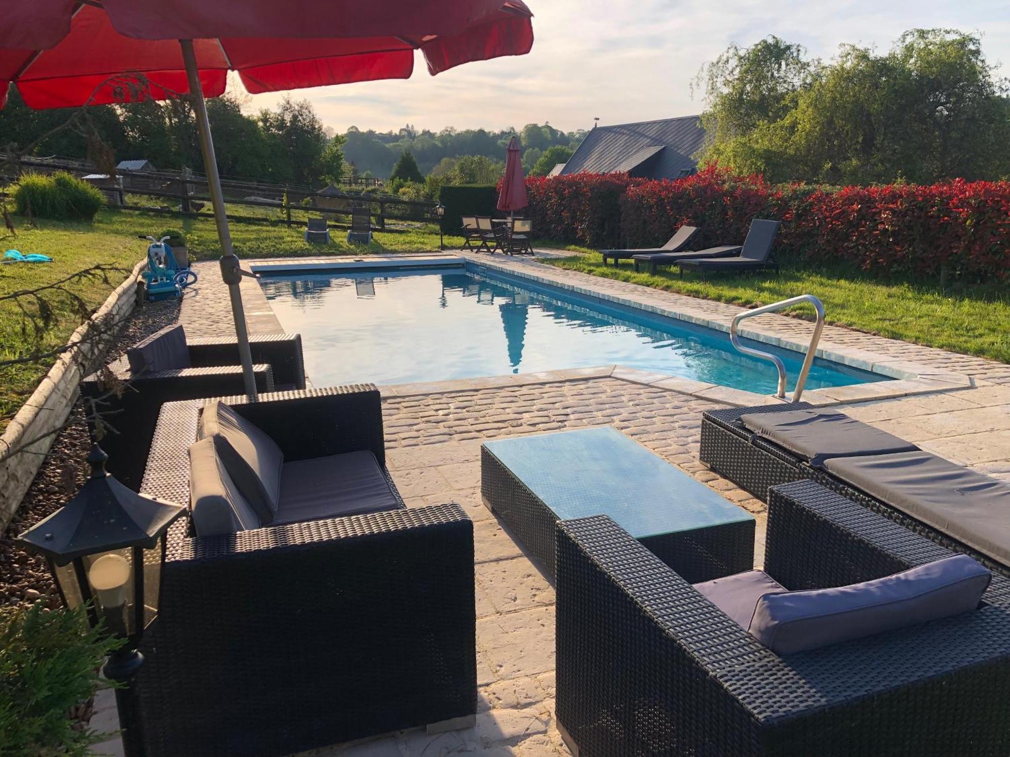Le Champ Des Possibles Bed and Breakfast Manerbe Esterno foto